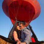 Предложение на воздушном шаре: романтическая идея для запоминающегося момента